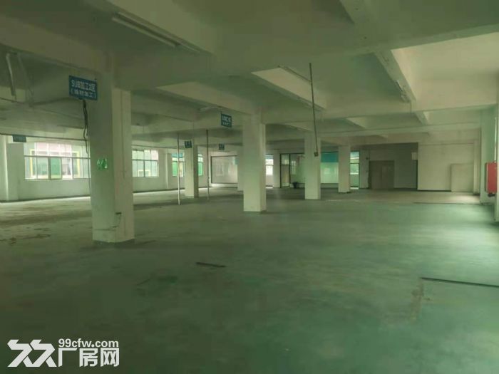 坂田岗头地铁站附近新出二楼整层1600平方厂房出租-图3