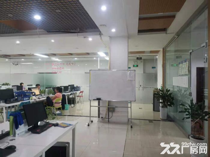 深圳龙华民治上芬地铁站附近350平精装办公室厂房出租。-图3